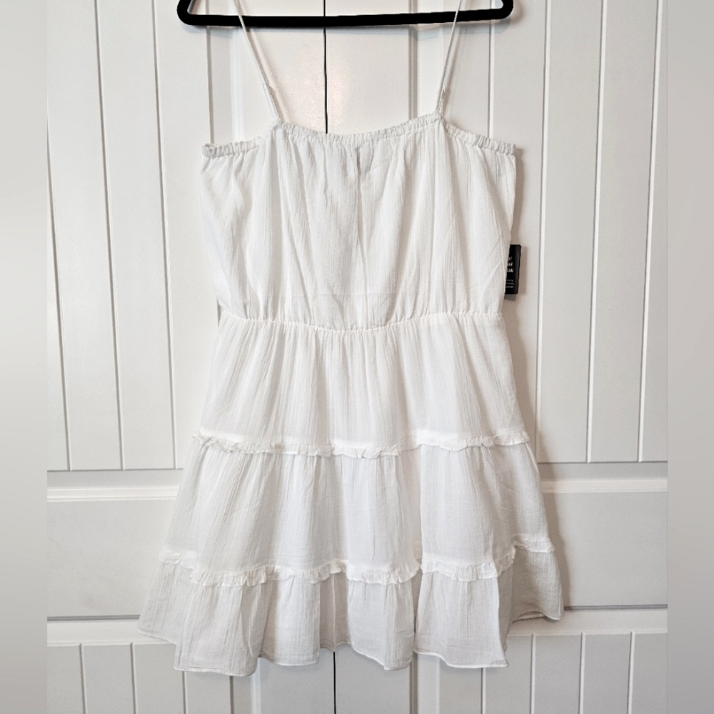 Express White Womens Dress